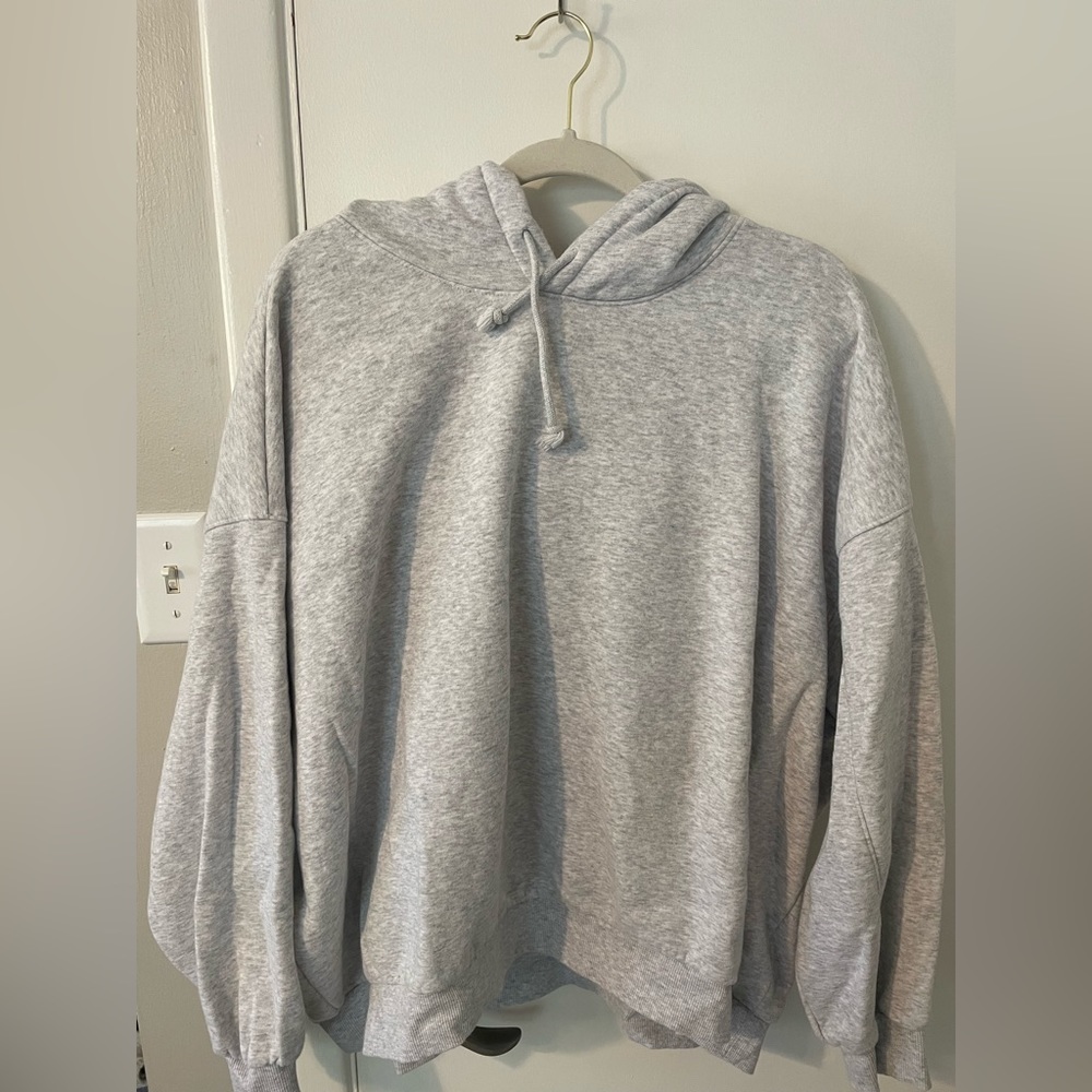 H&M basic grey hoodie